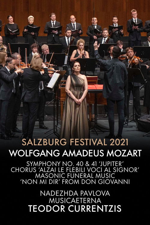 Salzburg Festival 2021: Currentzis conducts Mozart (2021) poster