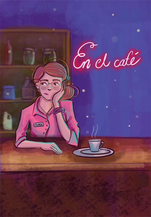 At the coffee shop (2019) poster