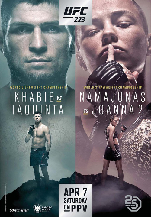 UFC 223: Khabib vs. Iaquinta (2018) poster