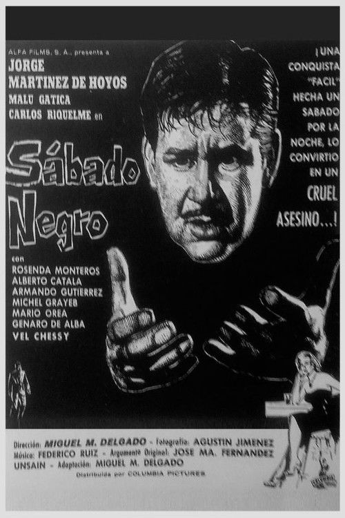 Sábado negro (1959) poster