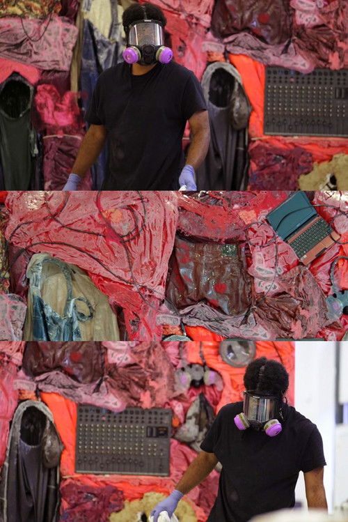 Kevin Beasley’s Raw Materials (2019) poster