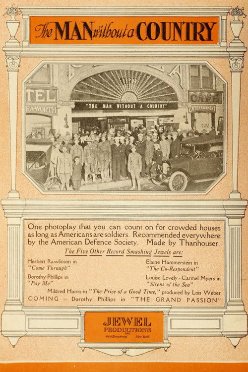 The Man Without a Country (1917) poster