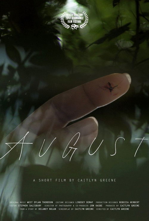 August (2017) poster