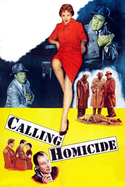 Calling Homicide (1956) poster