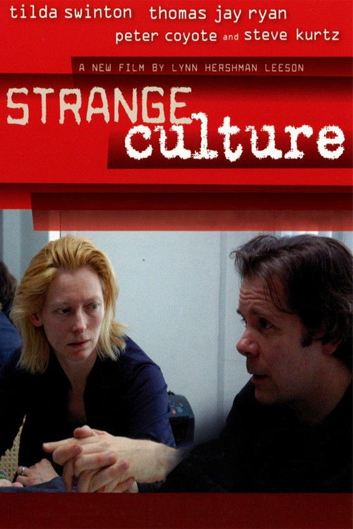 Strange Culture (2007) poster