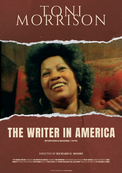 The Writer In America : Toni Morrison (1978) poster