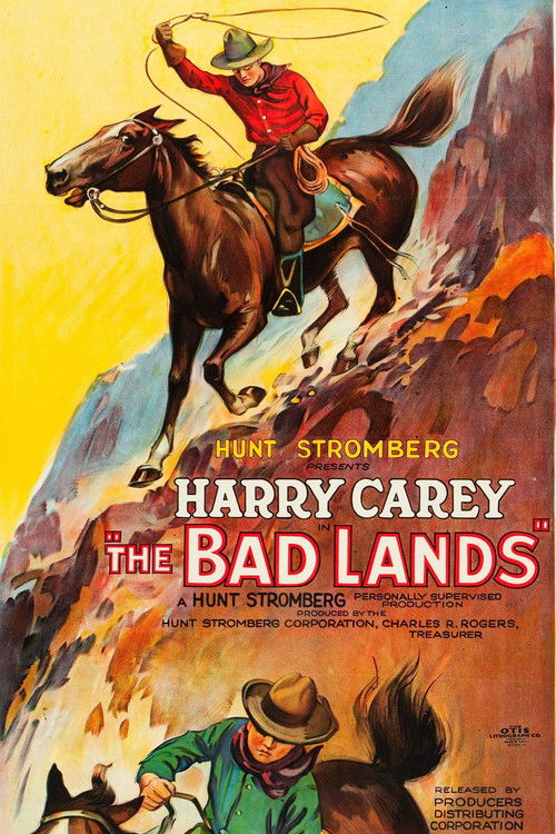 The Bad Lands (1925) poster