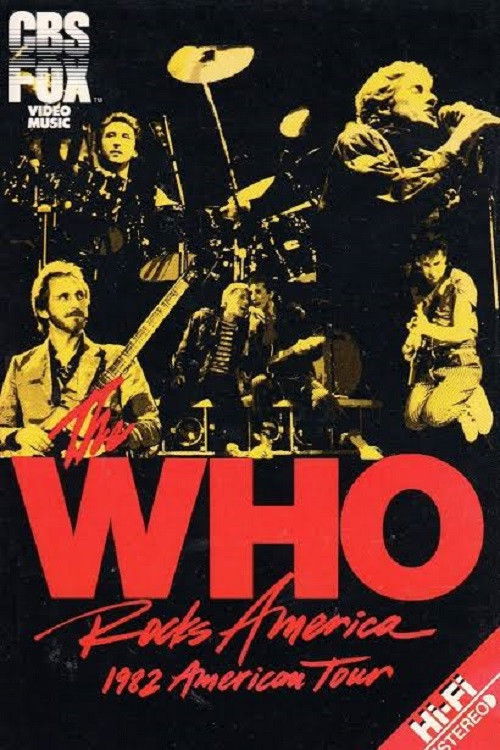 The Who Rocks America 1982 (1983) poster