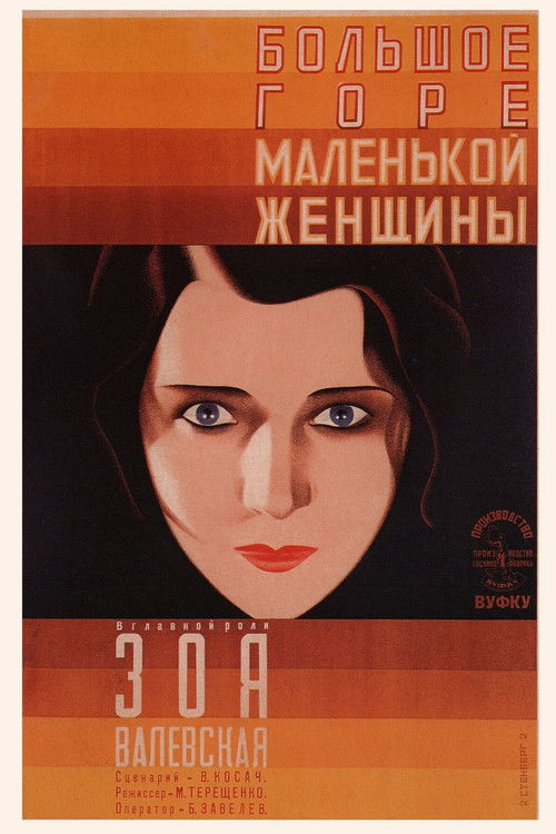The Big Sorrow of a Small Woman (1929) poster