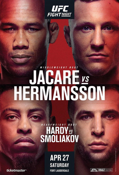 UFC Fight Night 150: Jacare vs. Hermansson (2019) poster