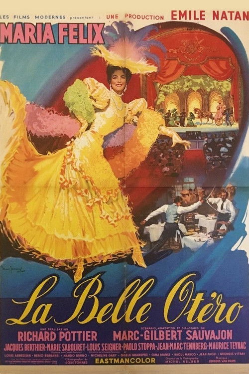 The Beautiful Otero (1954) poster