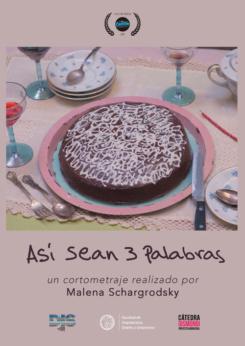 Así sean 3 palabras (2019) poster
