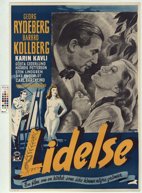 Lidelse (1945) poster