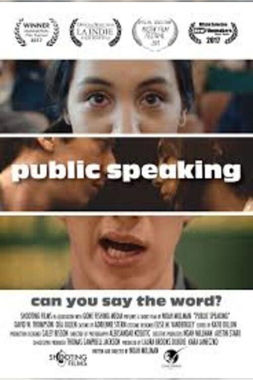Public Speaking poster