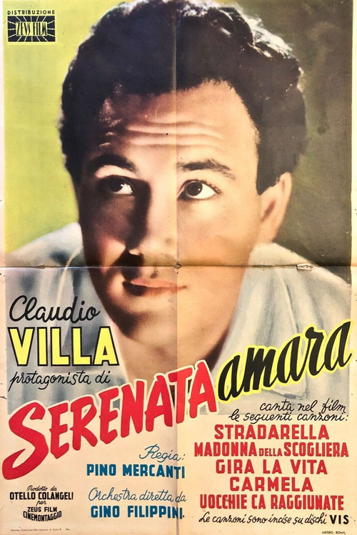 Serenata amara (1952) poster