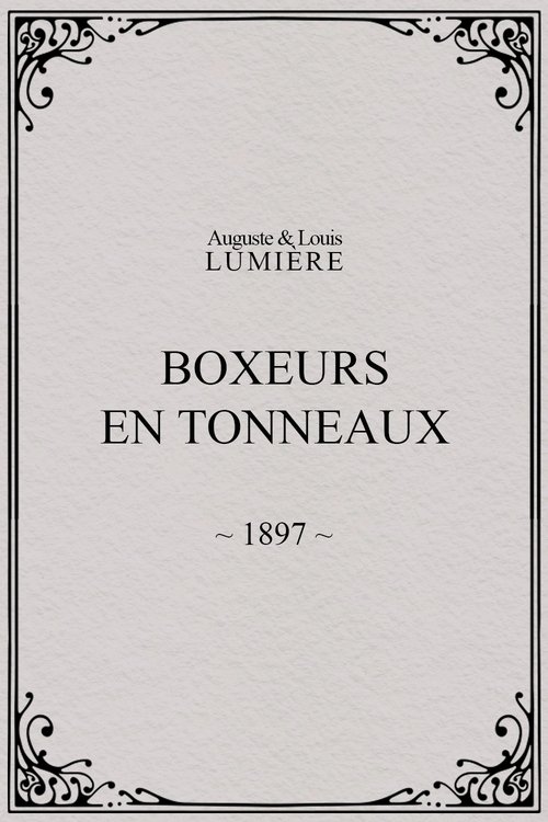Boxers in Barrels (1897) poster