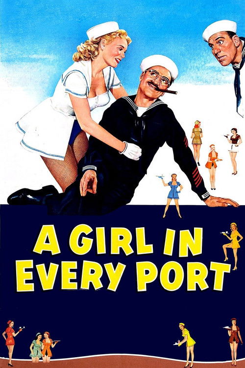 A Girl in Every Port (1952) poster
