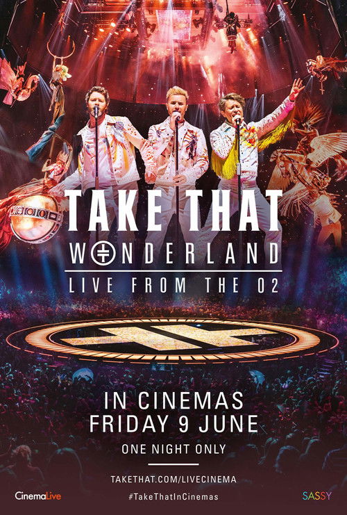 Take That: Wonderland Live from the O2 (2017) poster