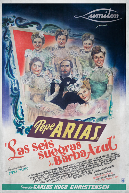 Las seis suegras de Barba Azul (1945) poster