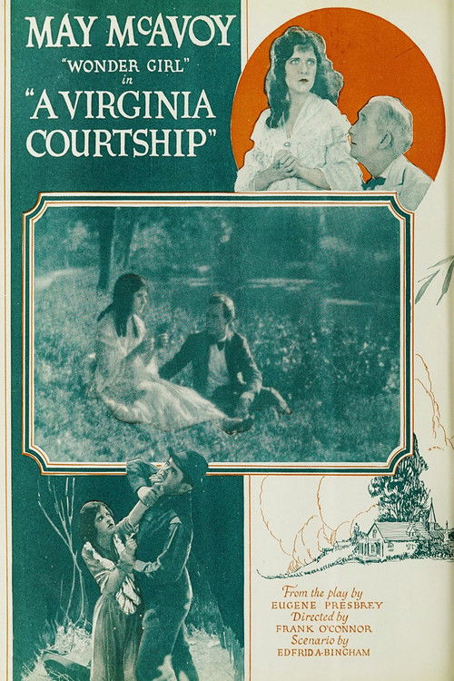 A Virginia Courtship (1921) poster