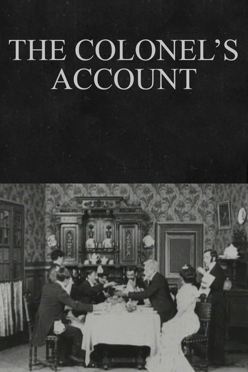The Colonel's Account (1907) poster