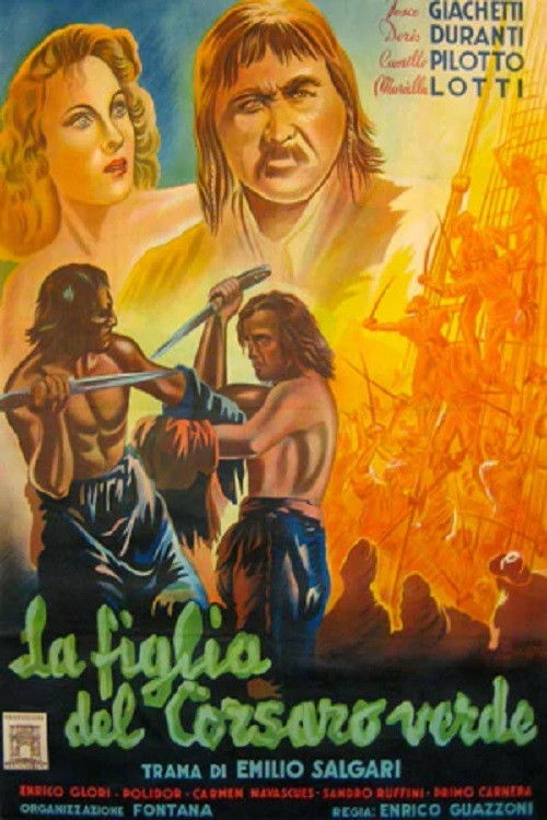 La figlia del corsaro verde (1940) poster
