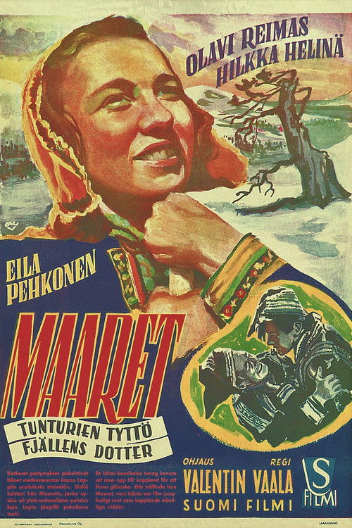 Maaret – tunturien tyttö (1947) poster