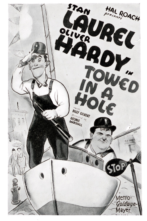 Towed in a Hole (1932) poster