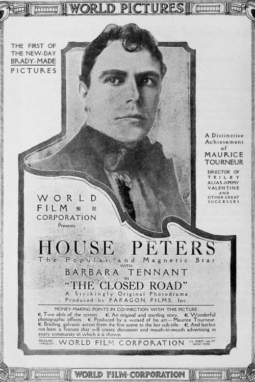 The Closed Road (1916) poster