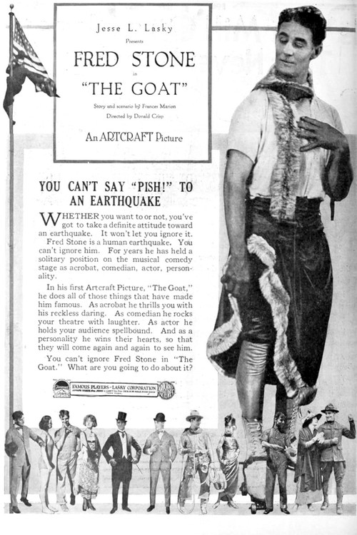 The Goat (1918) poster