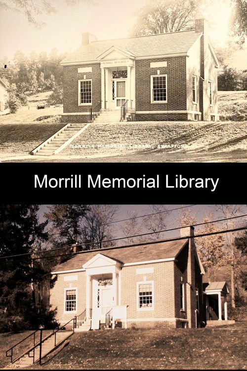 Postcard: Morrill Memorial Library (2021) poster