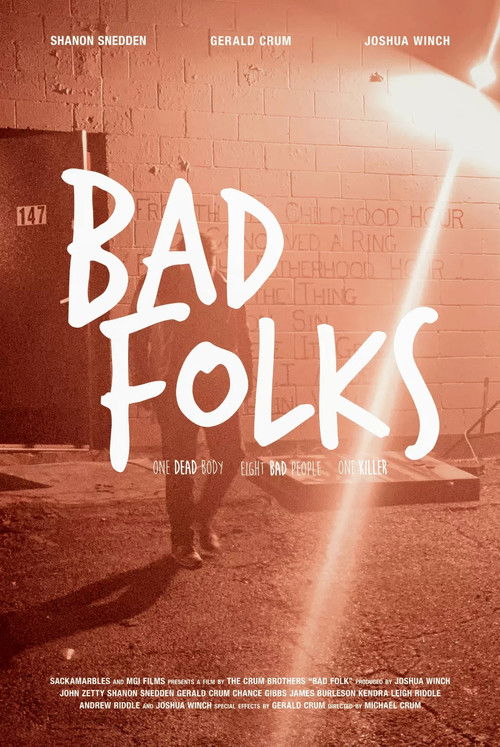 Bad Folks (2021) poster