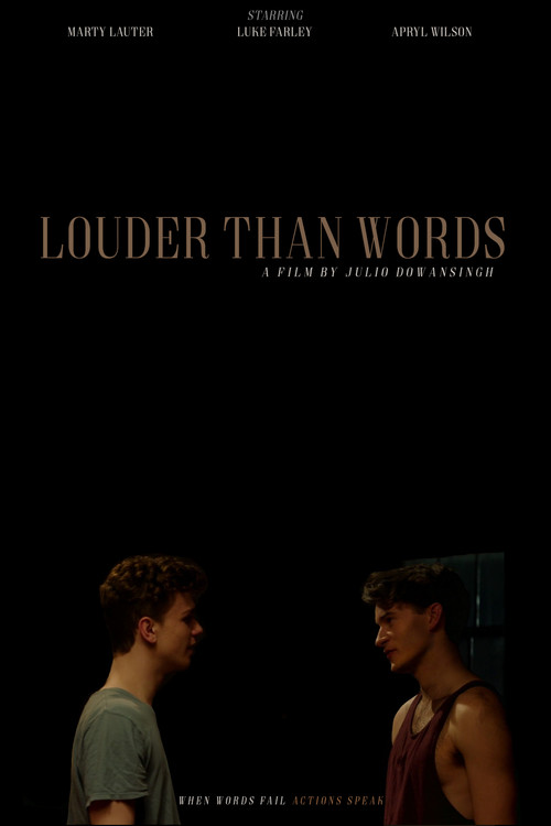 Louder Than Words (2017) poster