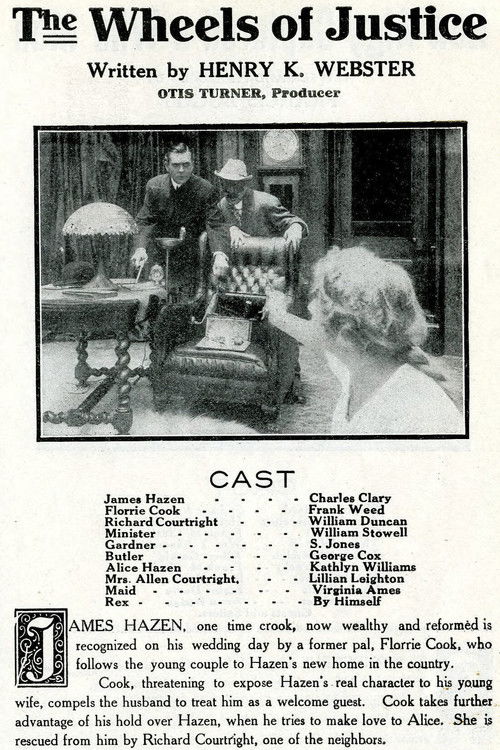 The Wheels of Justice (1911) poster
