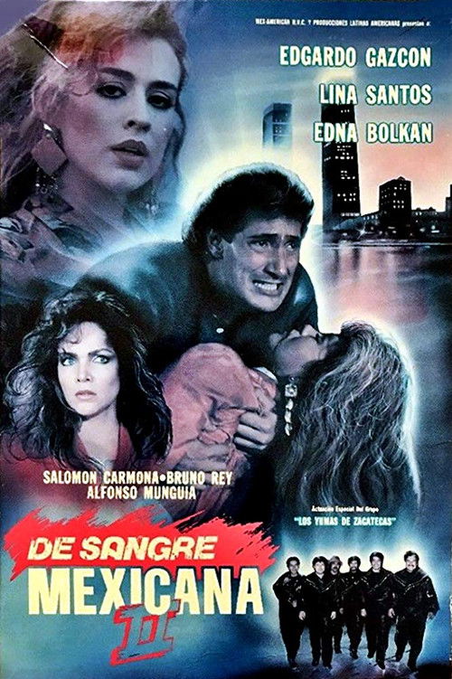 De sangre mexicana II (1991) poster