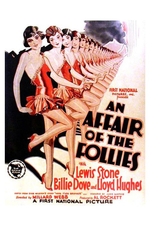 An Affair of the Follies (1927) poster