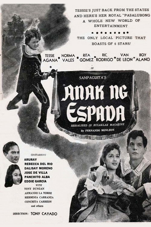 Anak ng Espada (1954) poster