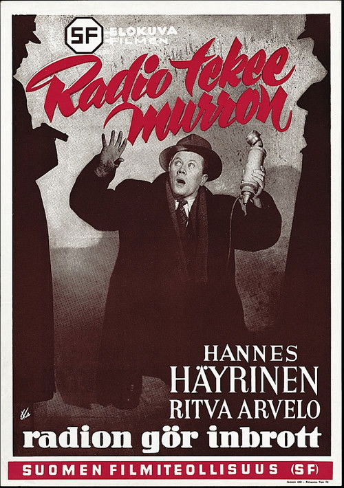 Radio tekee murron (1951) poster
