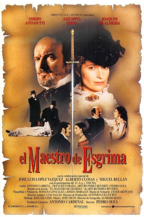 The Fencing Master (1992) poster