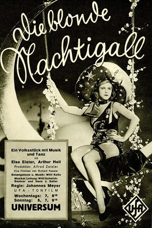 Die blonde Nachtigall (1930) poster