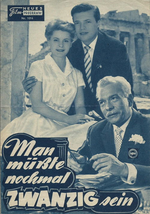 Man müßte nochmal zwanzig sein (1958) poster