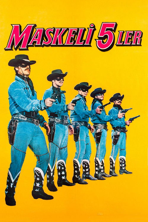 Maskeli Beşler (1968) poster