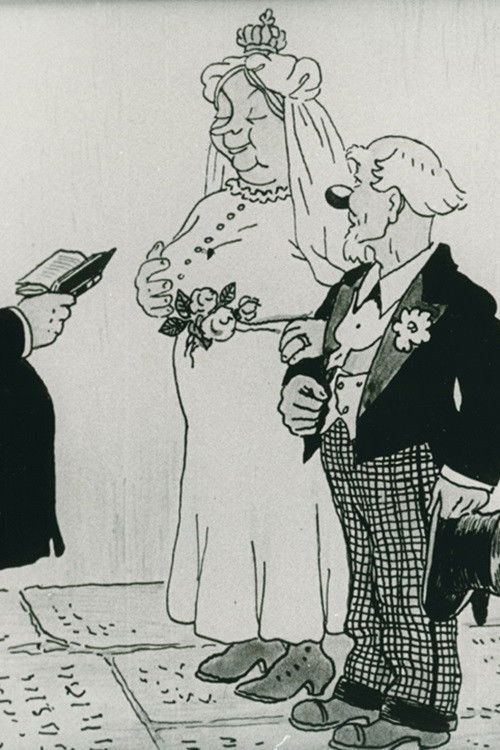 Kapten Grogg gifter sig (1918) poster