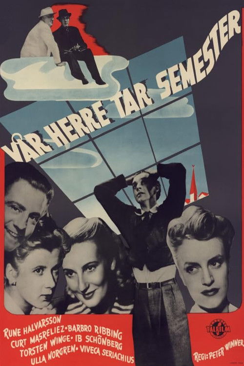 Vår herre tar semester (1947) poster