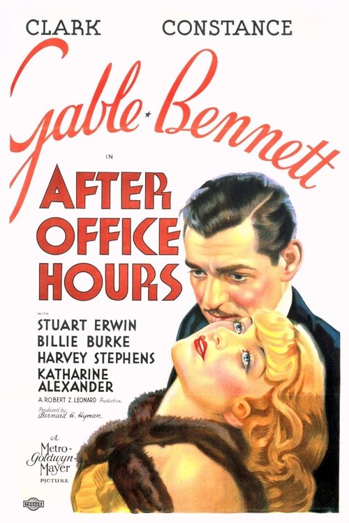 After Office Hours (1935) poster