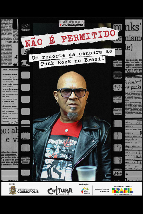 Não é Permitido: um recorte da censura ao Punk Rock no Brasil (2025) poster