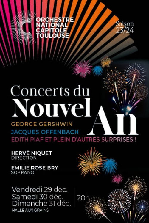Bernstein, Bizet, Offenbach, Gershwin - Concert de fêtes à Paris (2023) poster
