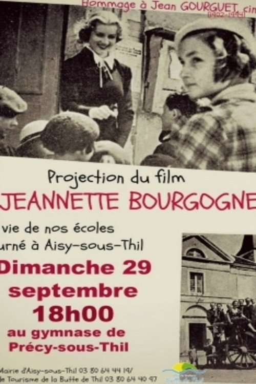 Jeannette Bourgogne (1938) poster