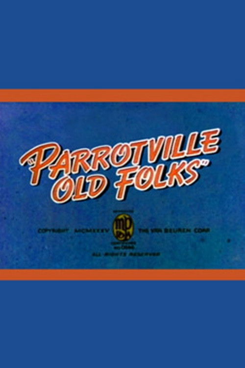 Parrotville Old Folks (1935) poster