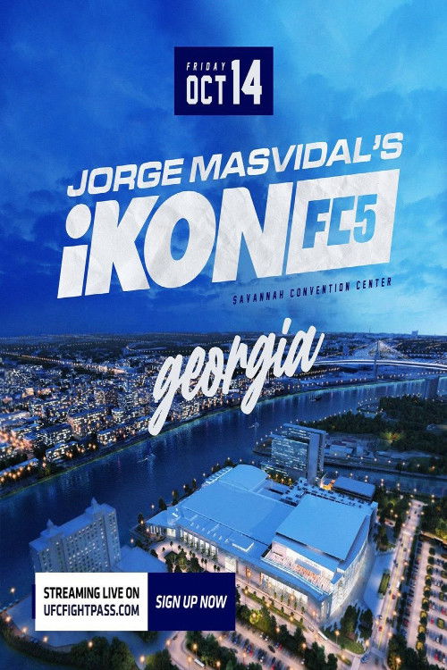 Jorge Masvidal's iKON FC 5: Renfro vs. Irizarry (2022) poster